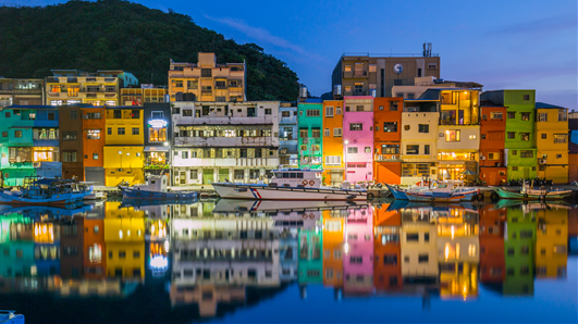 Zhengbin Port Color Houses